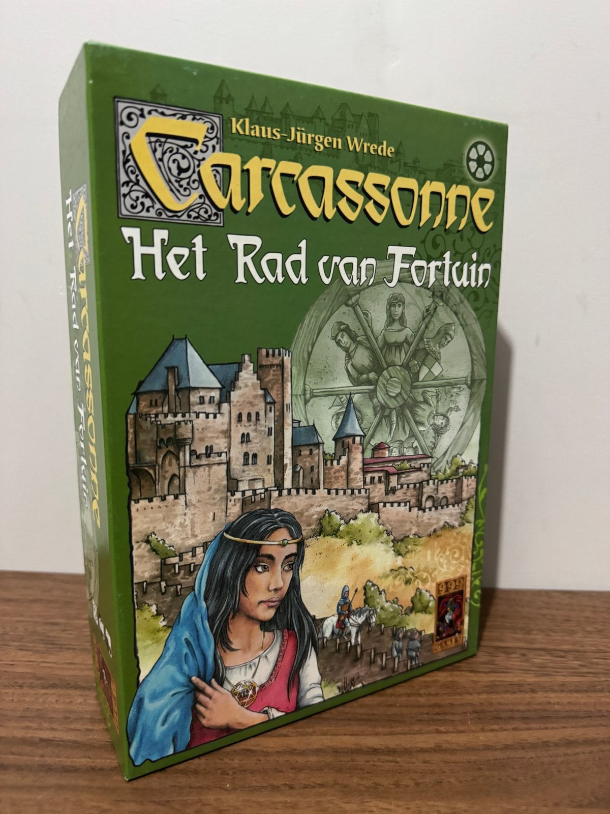 Carcassonne: Het Rad van Fortuin - Nieuw in doos, Drie of vier spelers, Ophalen of Verzenden, Nieuw