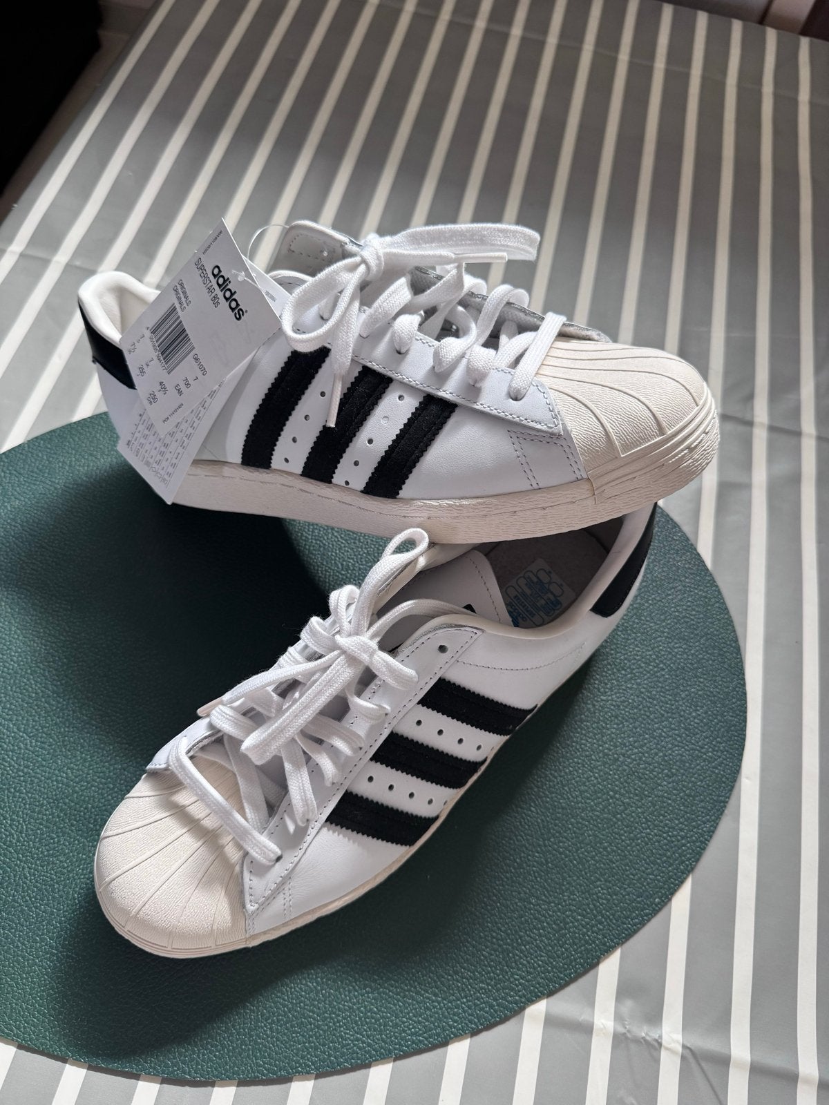 Adidas Superstar 80s Retro Sneakers (G61070) - maat 40 2/3, Ophalen of Verzenden, Nieuw, Wit, Sneakers of Gympen