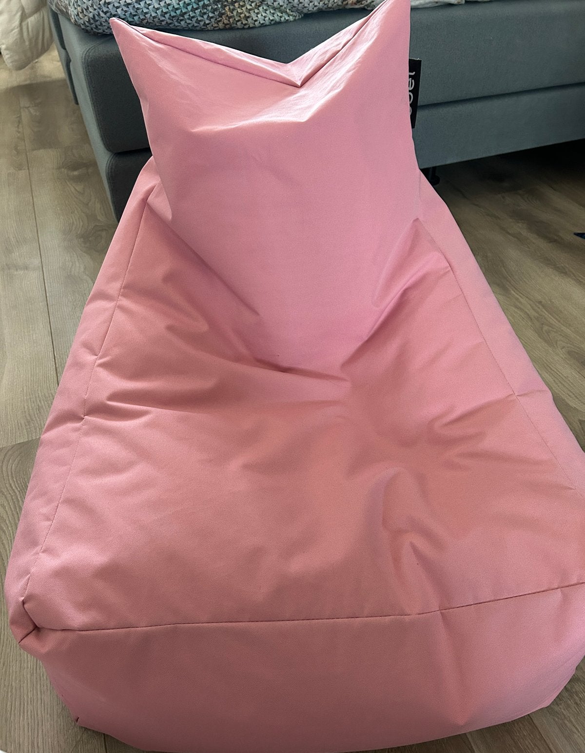 Roze zitzak met extra vulling - Zo goed als nieuw, Ophalen, Zo goed als nieuw, Roze, Zitzak