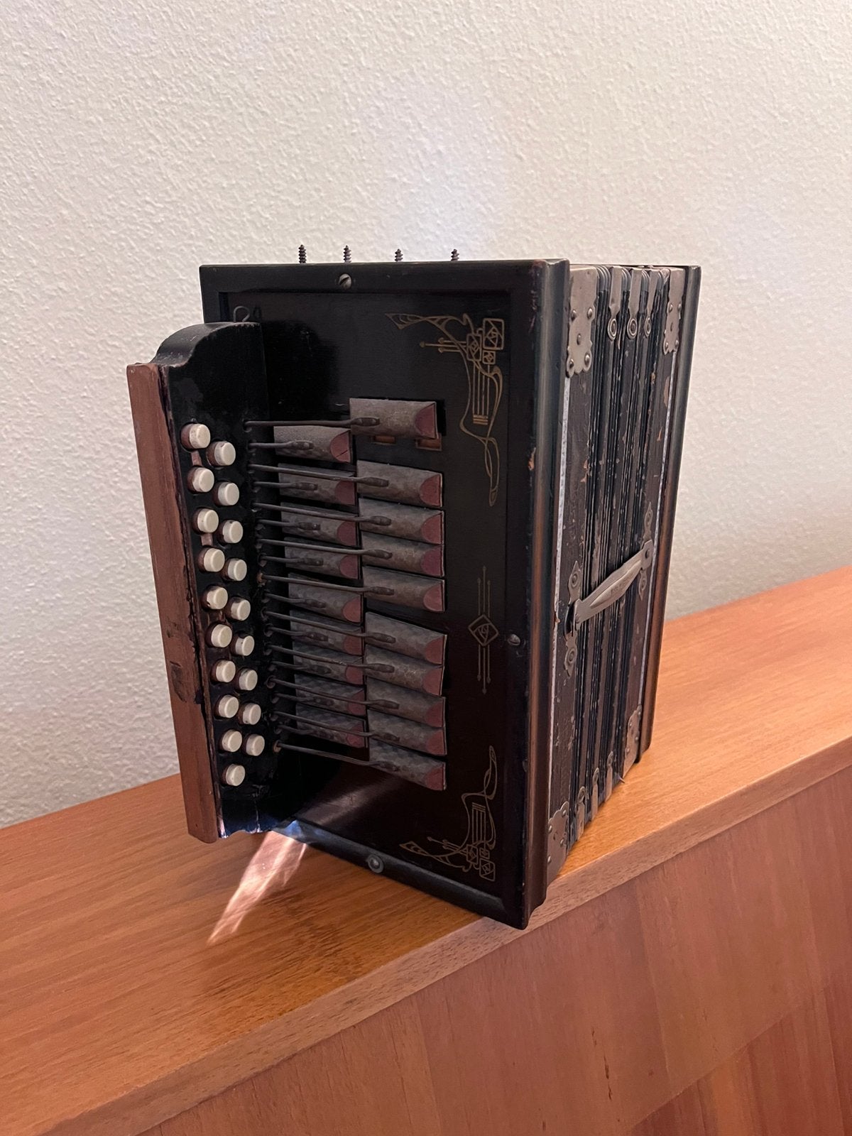 Decoratieve trekharmonica, Muziek en Instrumenten, Ophalen of Verzenden, Gebruikt, Overige merken