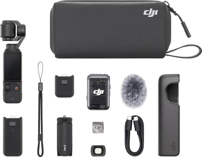 DJI Osmo Pocket 3 Creator Combo + Extra Filters + Hardcase, Overige merken, Overige soorten, Zo goed als nieuw, Camera