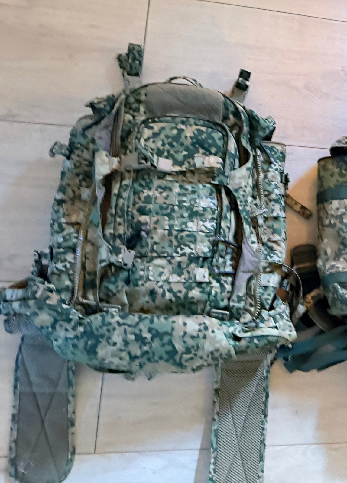 Militaire Tactische Rugzak NFP KPL Camo - Airsoft & Outdoor, Ophalen of Verzenden, Landmacht, Nederland, Kleding of Schoenen