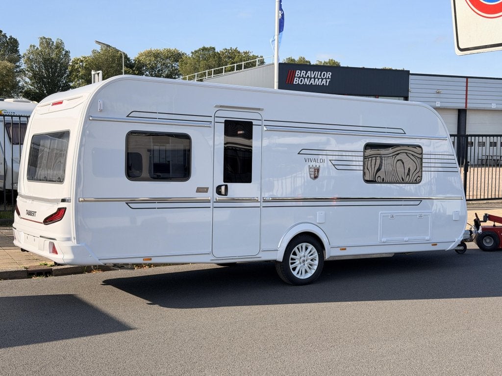 Tabbert Vivaldi 550 E2.3, Enkele bedden rondzit, vol opties, Caravans en Kamperen, Rondzit, Tabbert, Bedrijf, 6 tot 7 meter