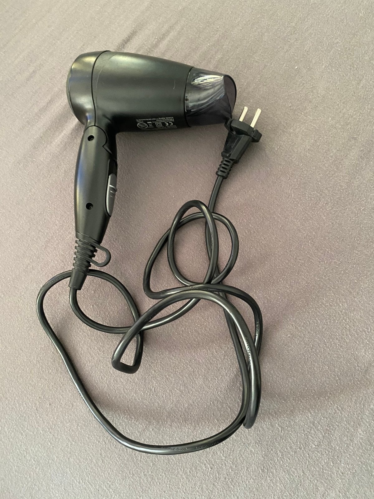Carmen Tiny Travel TD1215- Compacte reisföhn - 1200 watt-, Ophalen of Verzenden, Zo goed als nieuw