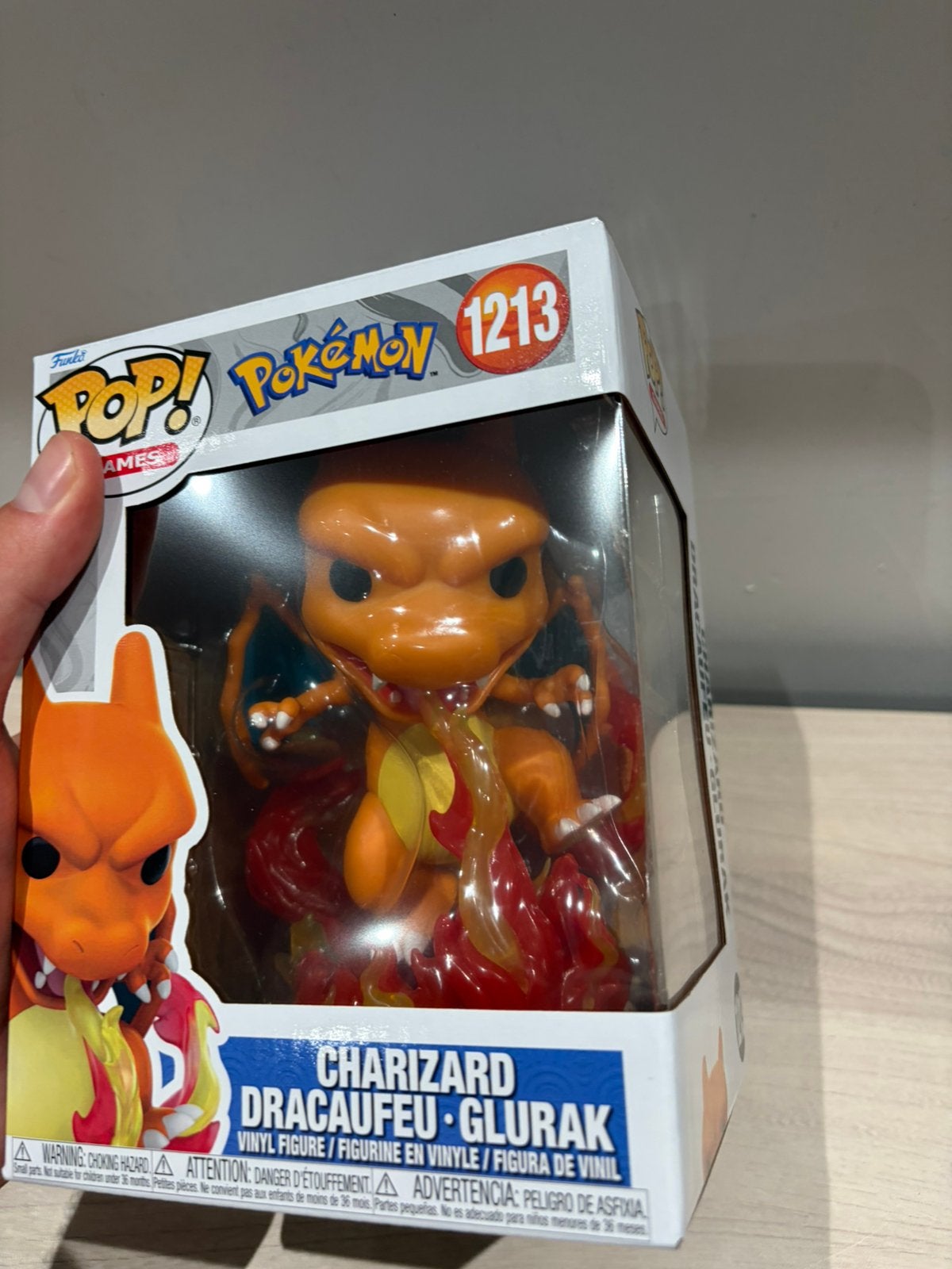 Funko Pop! Pokémon Charizard #1213 Fire Attack Vinyl Figure, Verzamelen, Funko Europe, Ophalen of Verzenden, Zo goed als nieuw