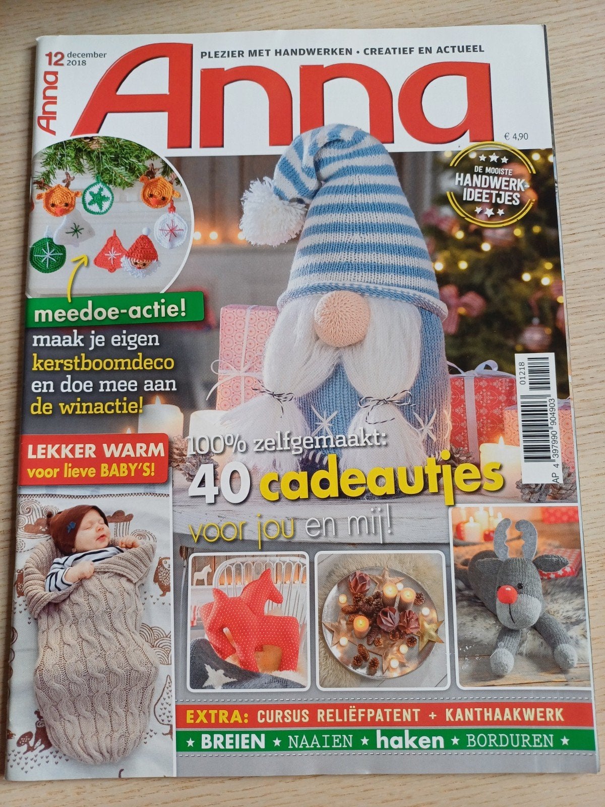 Anna creatief haken breien kerst, Ophalen of Verzenden, Zo goed als nieuw, Breien of Haken, Patroon of Boek