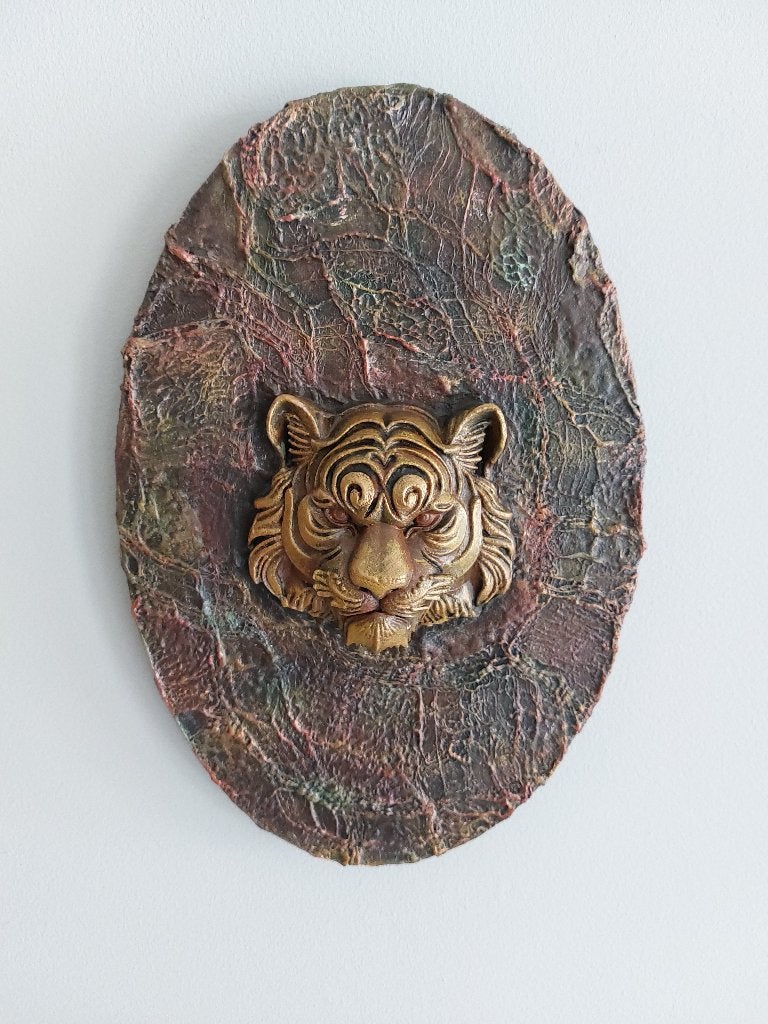 Schilderij Handmade  "Leeuw", Ophalen of Verzenden
