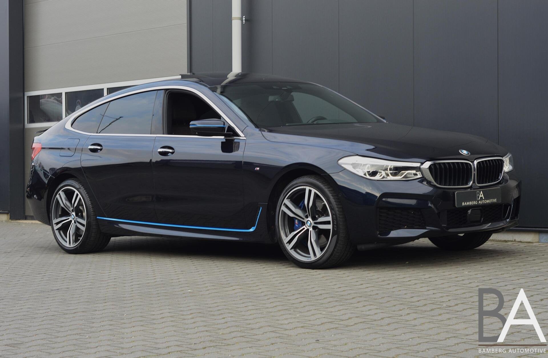 BMW 640i GT xDrive |luchtvering |H/K|pano|360|stoelvent|led, Auto's, BMW, Gebruikt, Euro 6, Met garantie (alle), Leder
