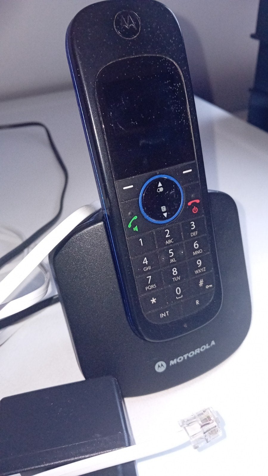 Motorola telefoon., Telecommunicatie, Ophalen of Verzenden, Zo goed als nieuw, 1 handset, Stralingsarm