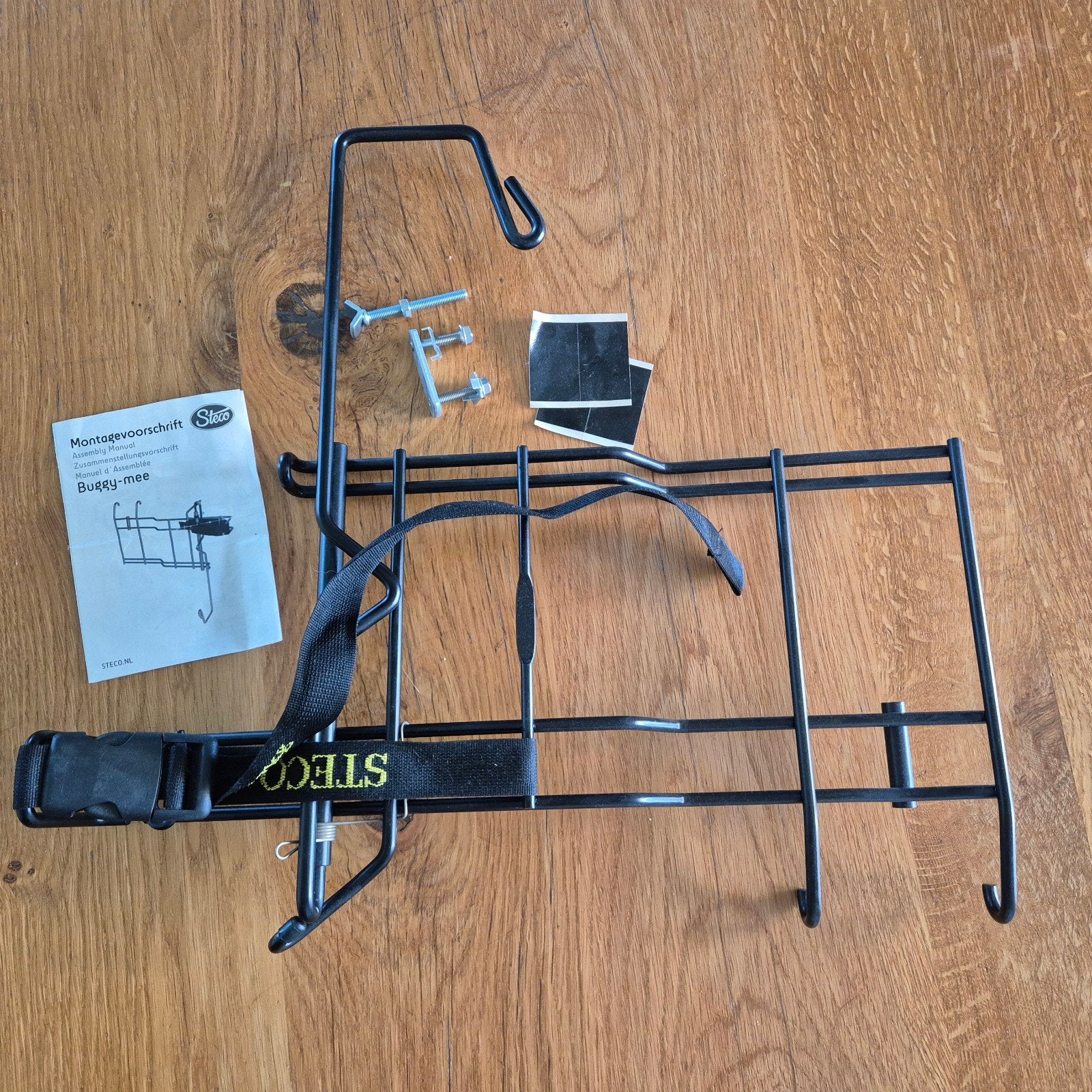 Steco Buggy-mee buggydrager voor op de fiets, Ophalen, Minder dan 20 kg