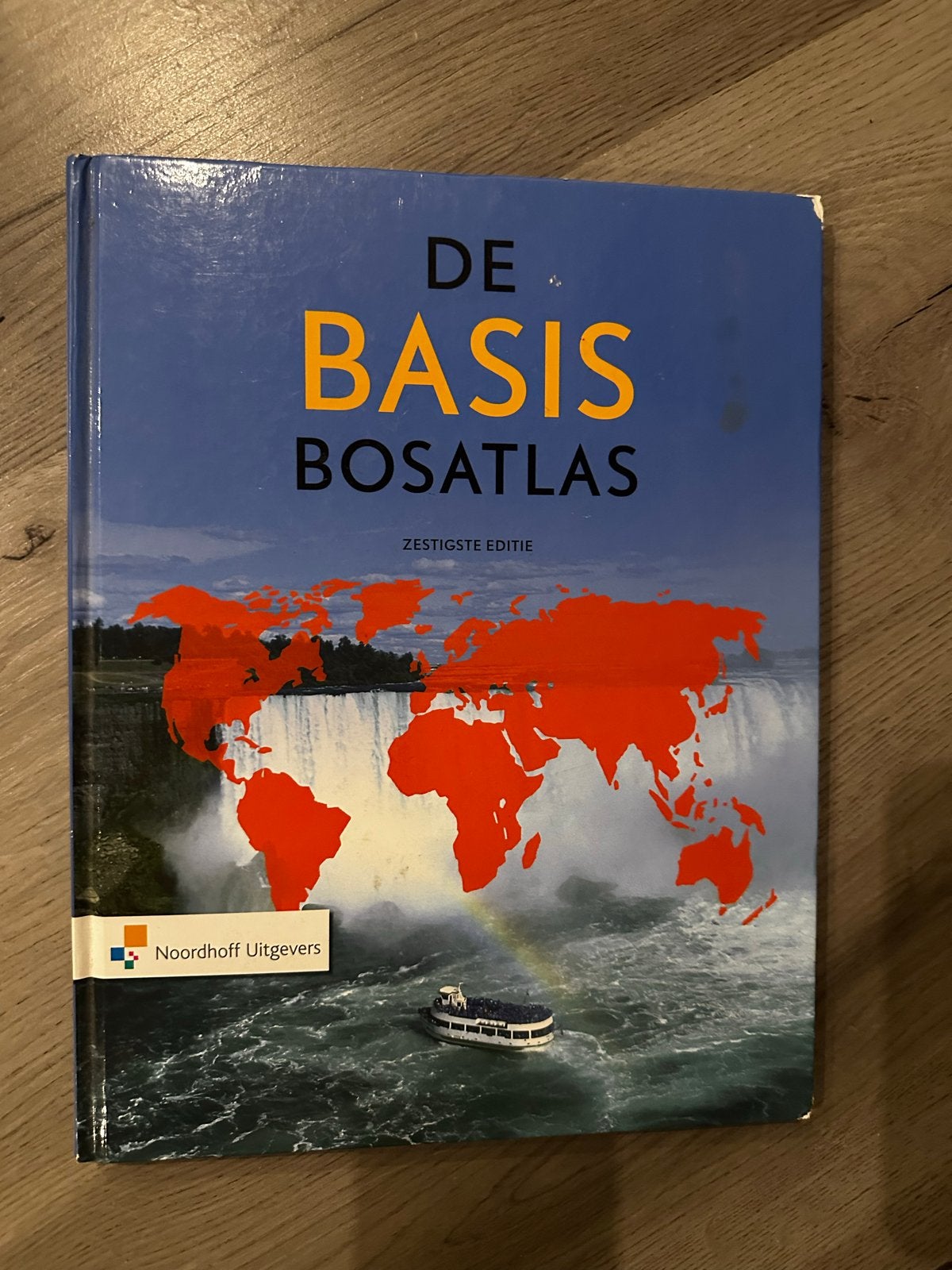 De Basis Bosatlas - Zestigste Editie, Boeken, Ophalen, Bosatlas, 2000 tot heden, Zo goed als nieuw