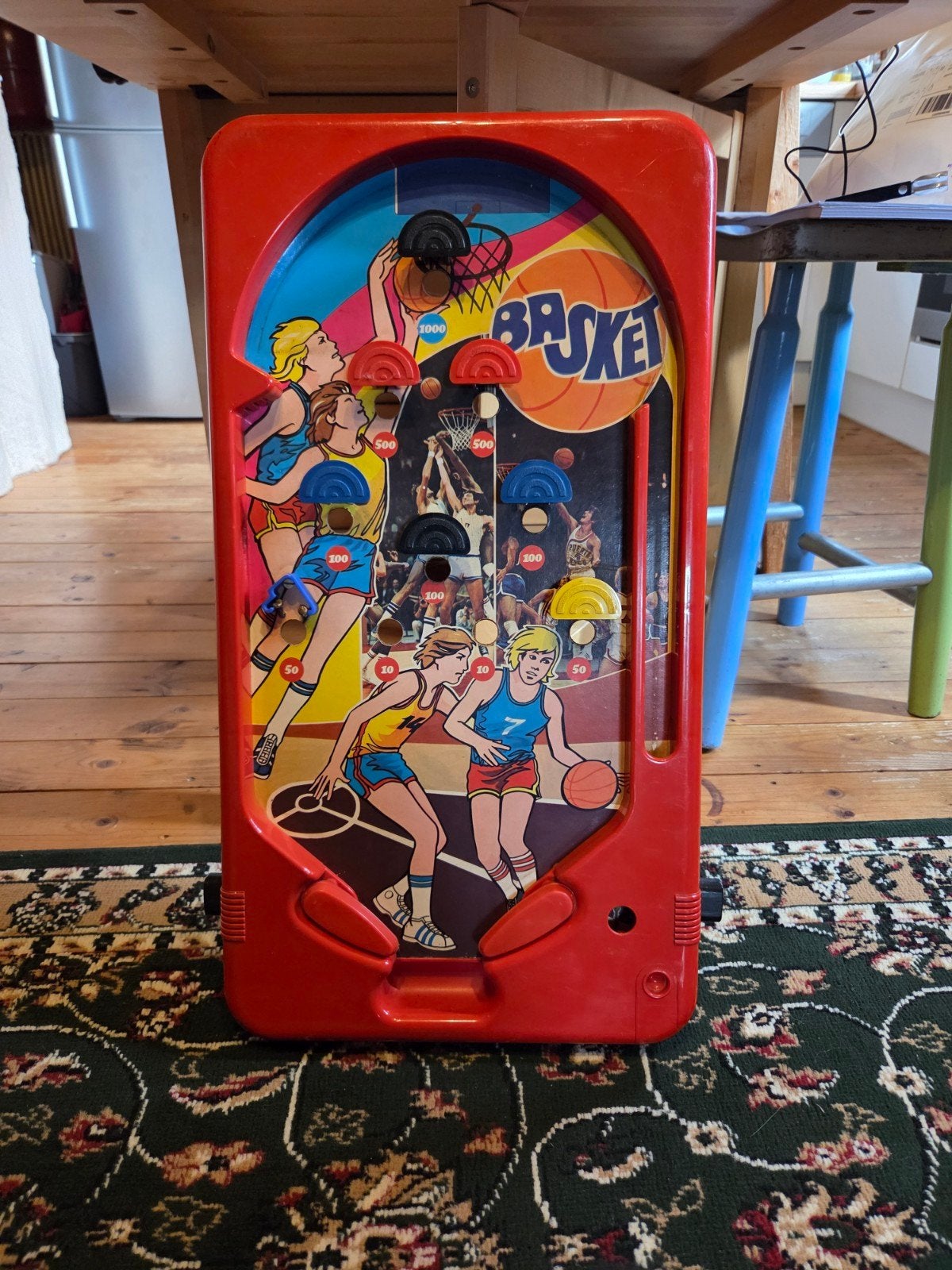Vintage Basketbal Flipperkast Spel - Flipper Werkt, Verzenden, Gebruikt