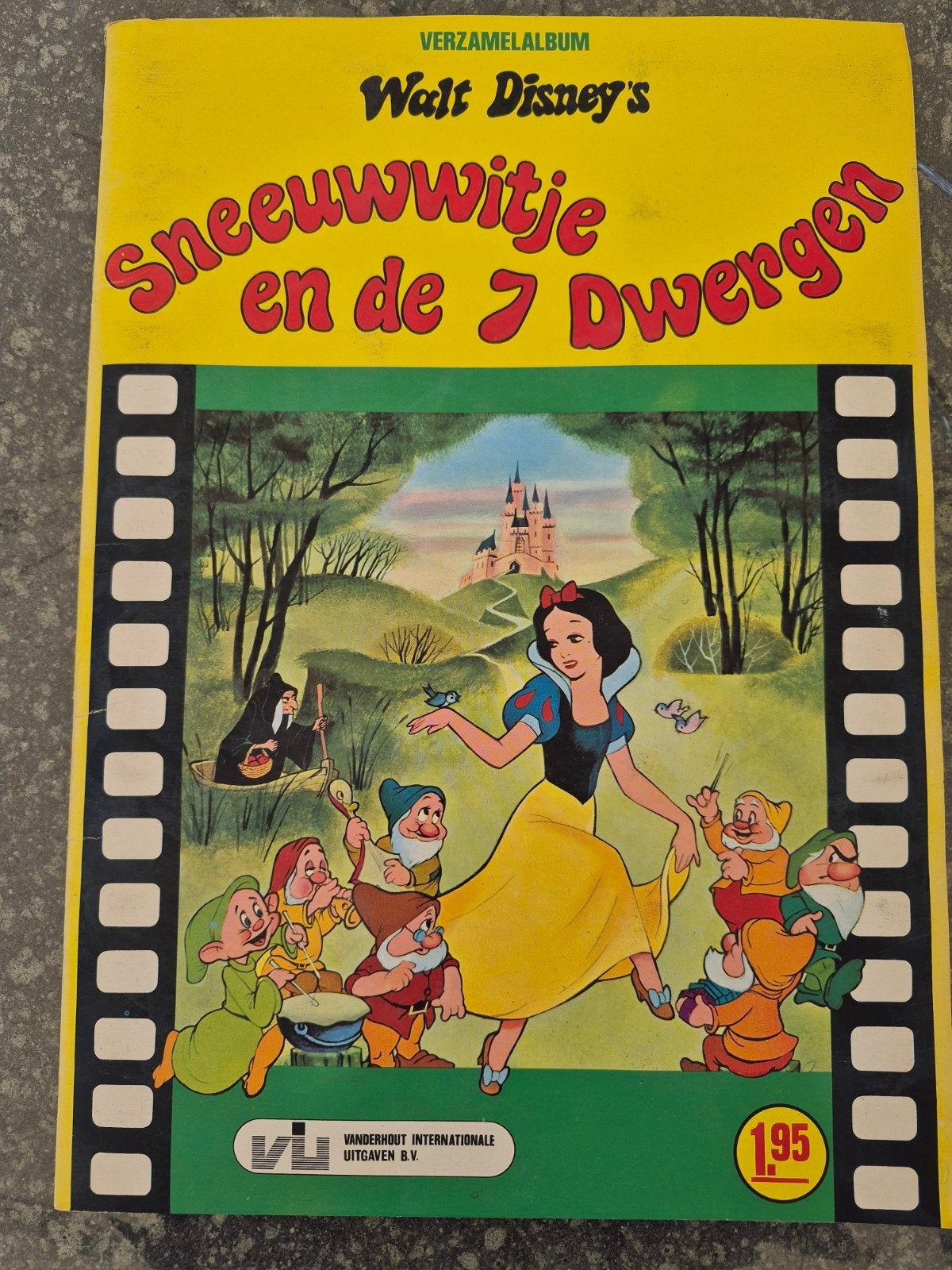 Verzamelalbum Walt Disney's Sneeuwwitje en de 7 Dwergen, Plus, Ophalen of Verzenden