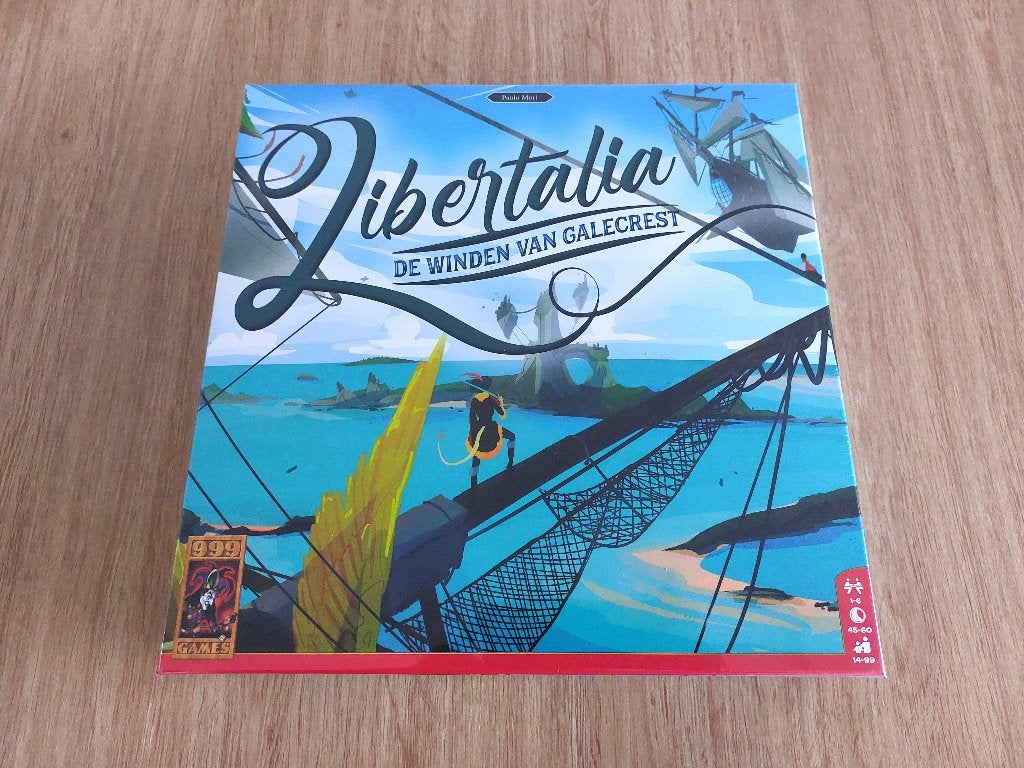 Libertalia nieuw, Hobby en Vrije tijd, Gezelschapsspellen | Bordspellen, Vijf spelers of meer, Ophalen of Verzenden, Nieuw, 999 Games