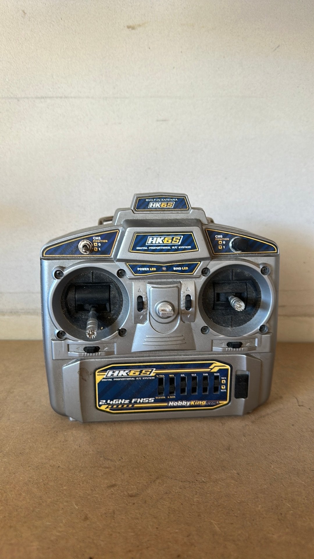 Afstandbediening zender hobbyking hk65 2.4ghz FH55, Ophalen of Verzenden, Gebruikt