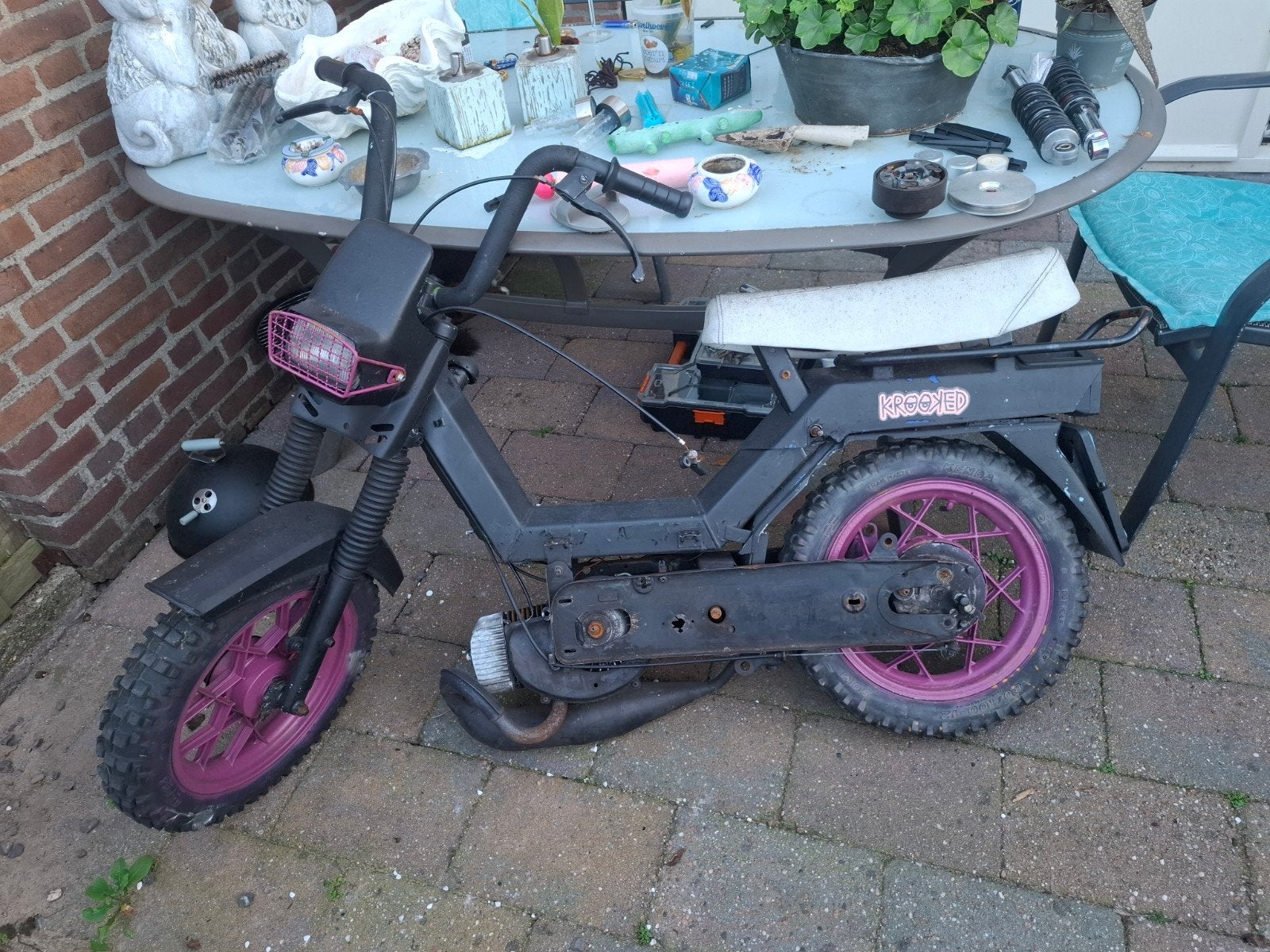 Gilera Citta voor de handige liefhebber - gedemonteerd, Fietsen en Brommers, Ophalen, Gebruikt, Overige typen, Gilera