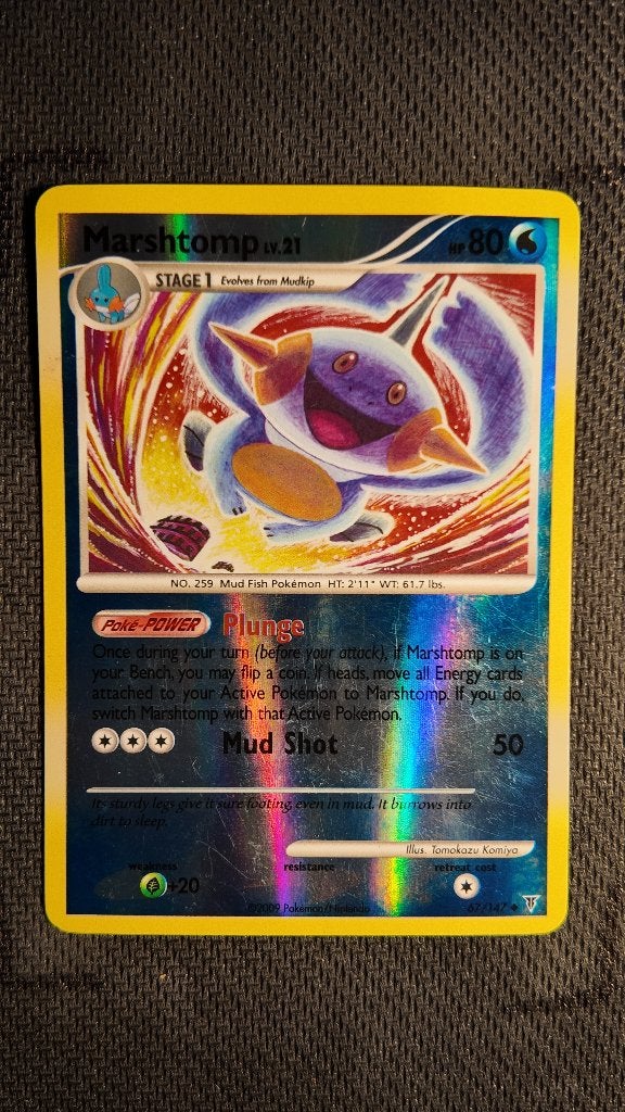 Marshtomp 67 Supreme Victors | Pokemon kaart, Ophalen, Zo goed als nieuw, Losse kaart, Foil