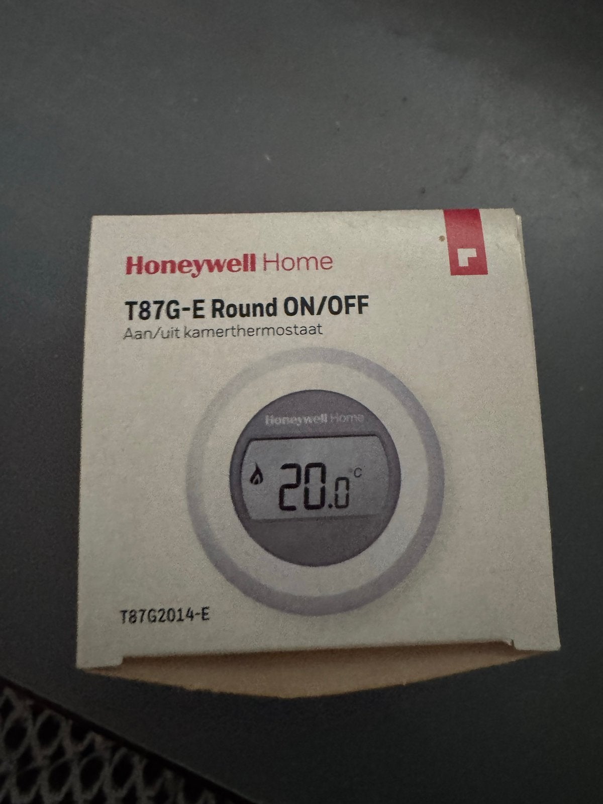Honeywell Home T87G-E Round ON/OFF Kamerthermostaat, Ophalen of Verzenden, Nieuw