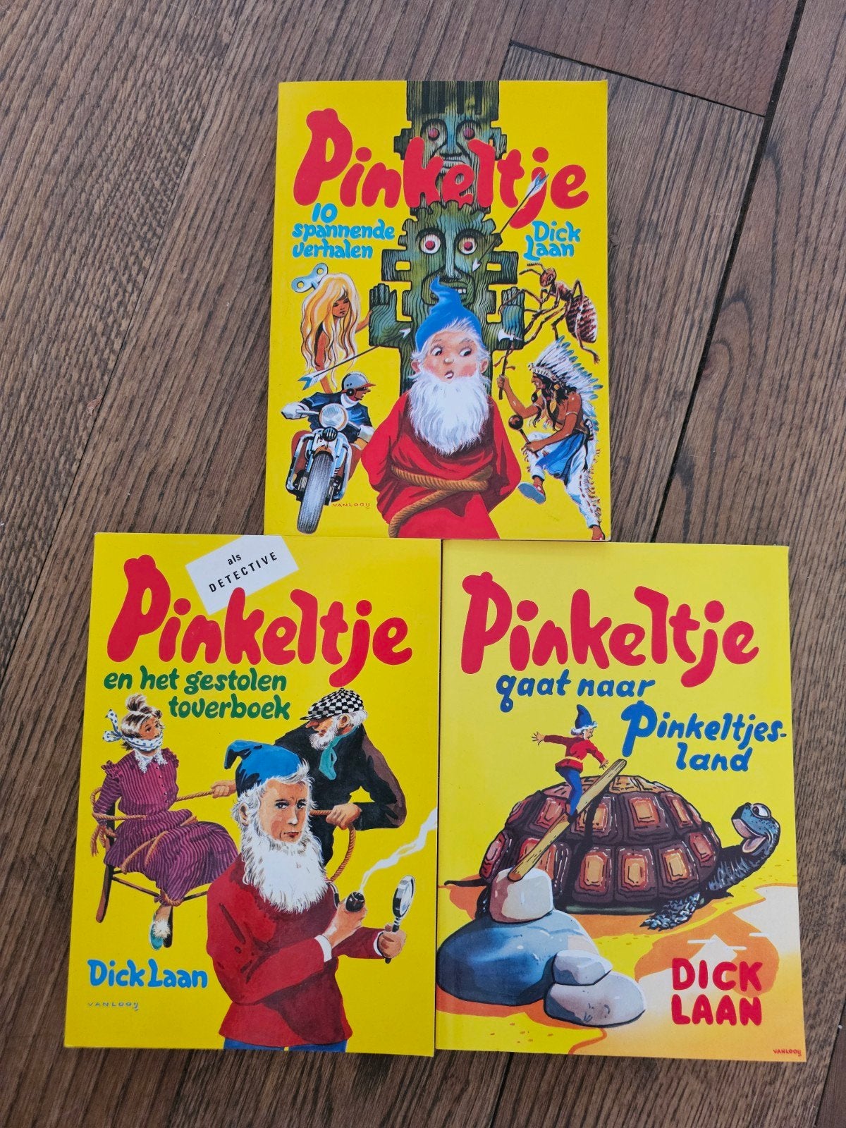 Pinkeltje boeken - Dick Laan (3 stuks), Ophalen of Verzenden, Gelezen, Dick Laan, Sprookjes