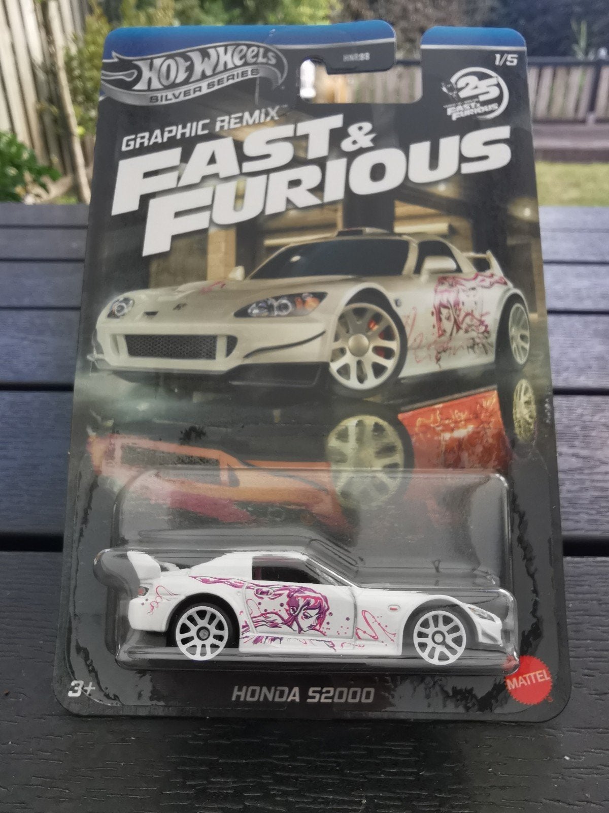 HotWheels Honda S2000 Fast and Furious / wit, Ophalen of Verzenden, Nieuw, Auto