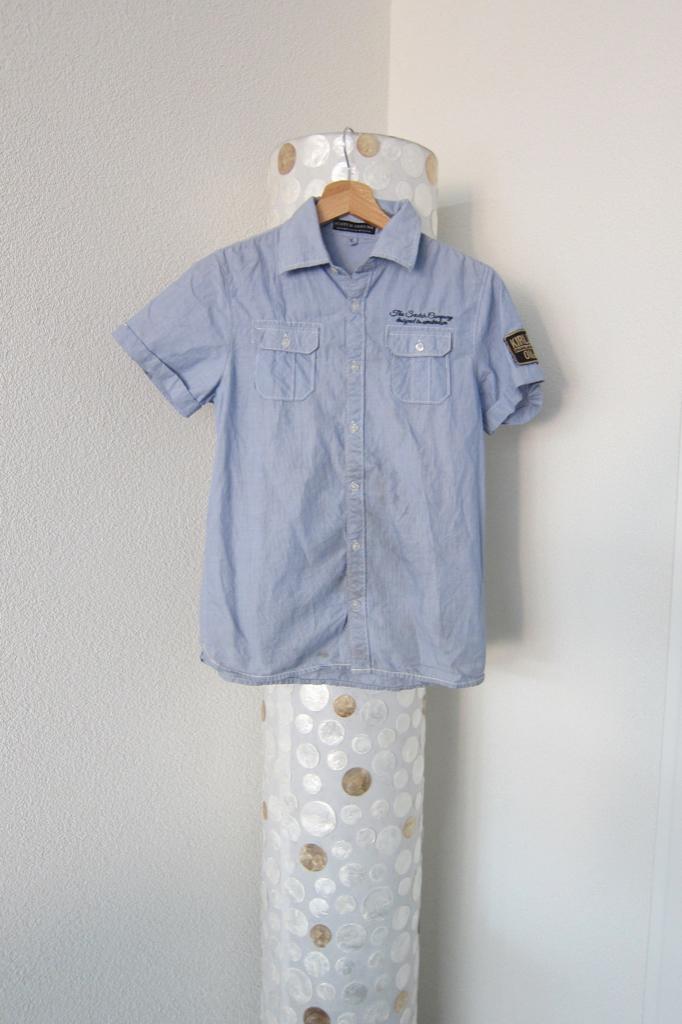 Scotch shrunk blouse overhemd jongen 152, Overhemd of Blouse, Scotch Shrunk, Zo goed als nieuw, Schipluidenlaan 20 5035KJ Tilburg