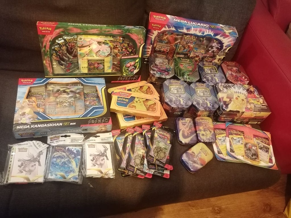 Pokémon TCG verzameling/sealed lot –EXBoxen,tins,accessoires, Ophalen of Verzenden, Nieuw, Boosterbox, Foil