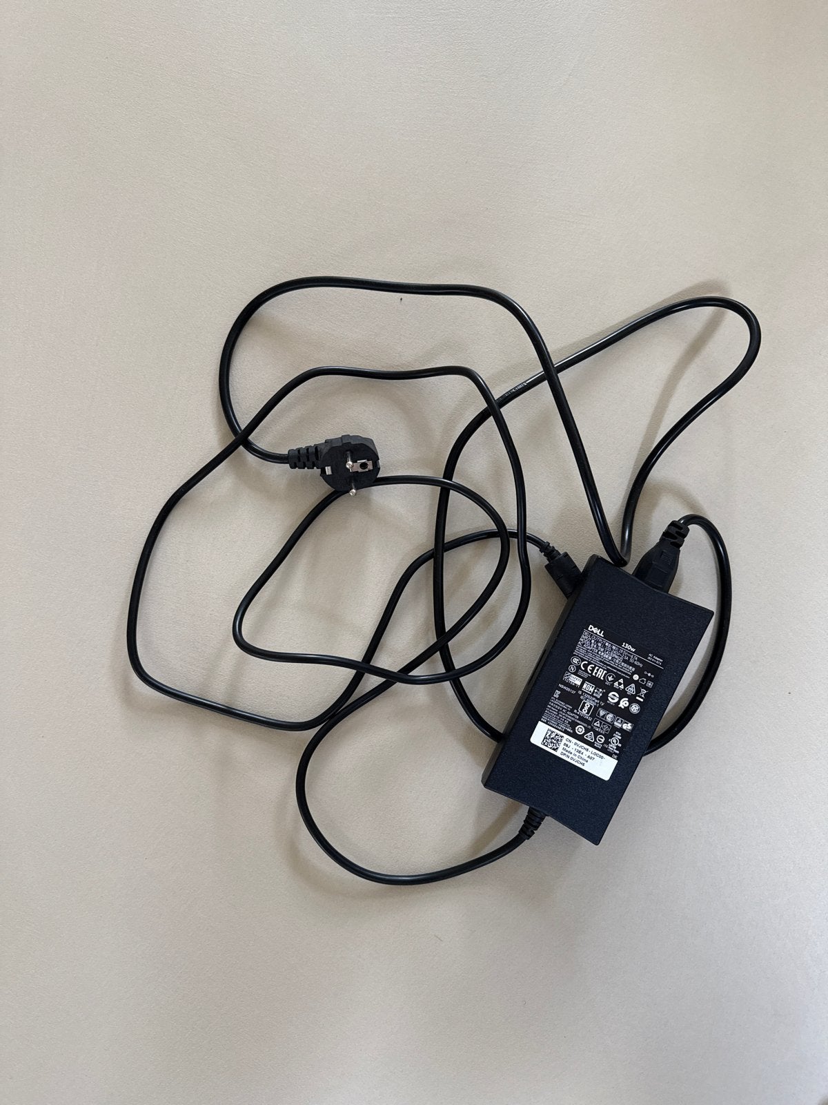 Dell 130W Laptop Oplader - Zo goed als nieuw, Ophalen of Verzenden, Zo goed als nieuw