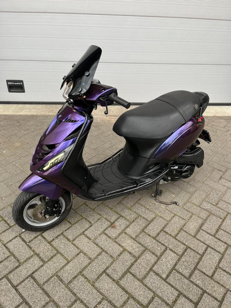 Piaggio zip 4 takt 50cc 2v | Mystic Purple | Full Option, Ophalen of Verzenden, Zo goed als nieuw, Benzine, Piaggio