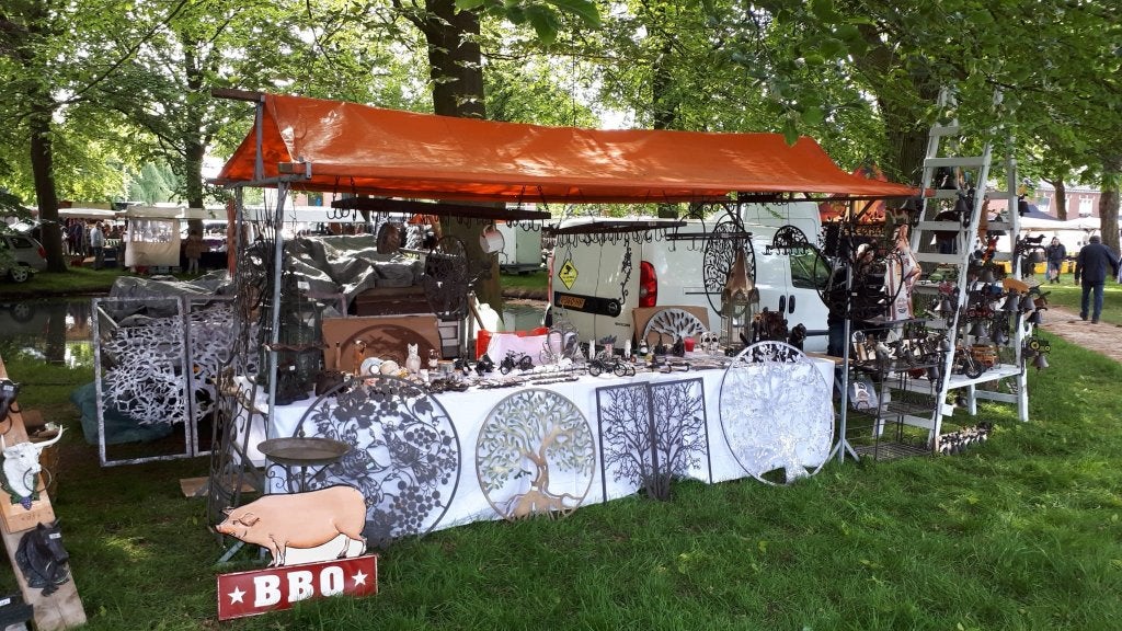 Antiek brocantemarkt Genderen bij Heusden vintage decoratie, Ophalen of Verzenden