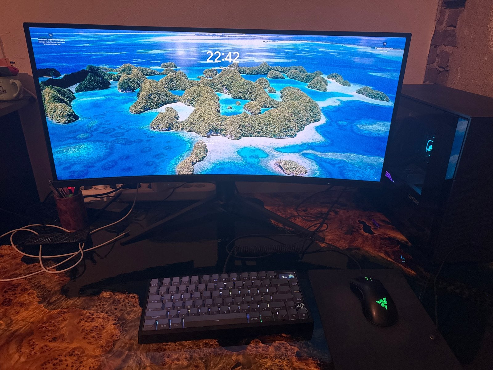 Ultrawide Curved Monitor - Perfect voor Gaming en Werk, Gaming, Curved, VA, Ophalen of Verzenden