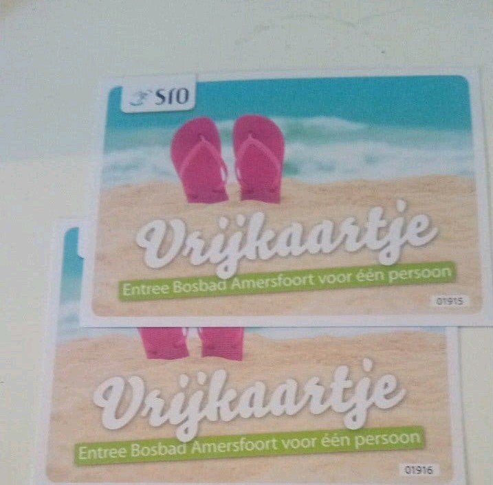 Bosbad kaartjes, Ophalen of Verzenden