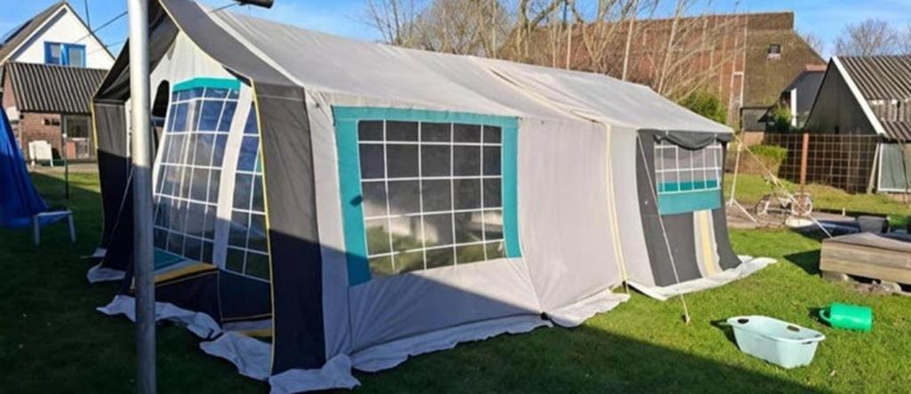 te koop nette vouwwagen jamet 6 persoons, Ophalen