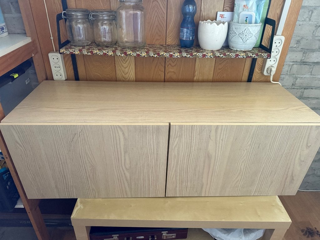 Ikea tv kast besta, Huis en Inrichting, Ophalen, Gebruikt, 25 tot 50 cm, Minder dan 100 cm
