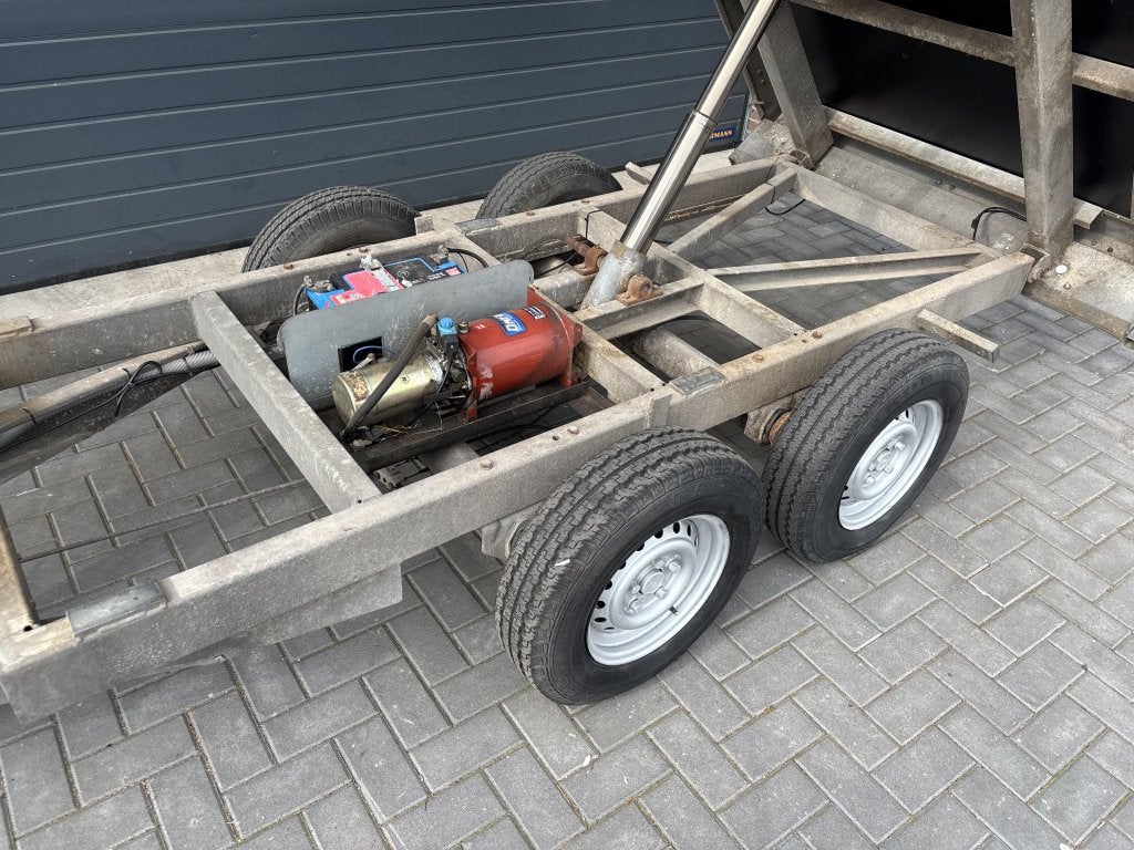 Verdonk kipper aanhanger aanhangwagen Plateauwagen marge, Gebruikt