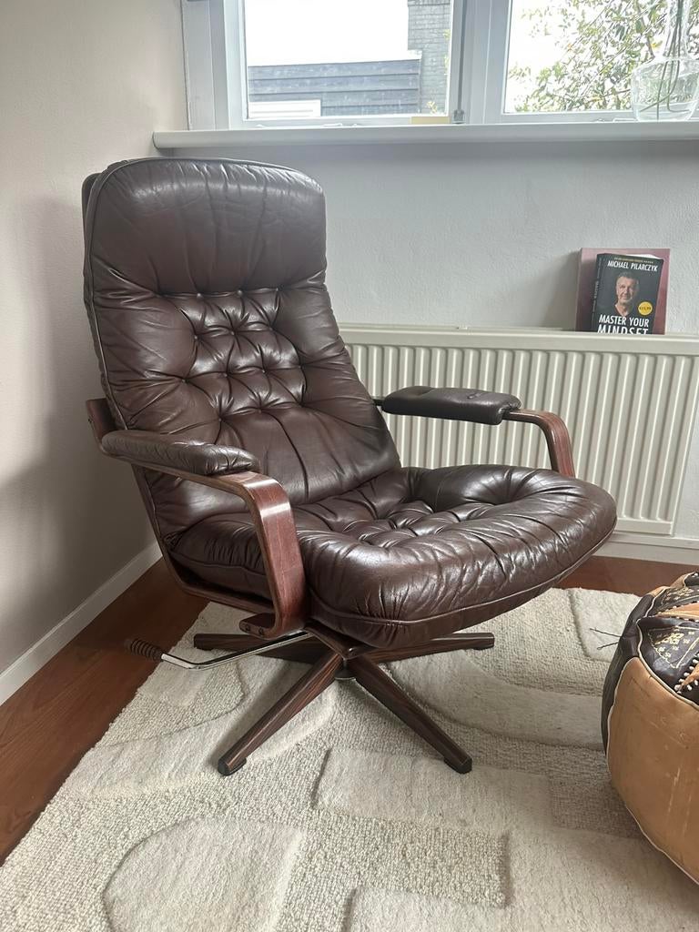 Originele Vintage Design Ulliver Lounge Chair, Huis en Inrichting, Fauteuils, Ophalen of Verzenden, Zo goed als nieuw, 50 tot 75 cm