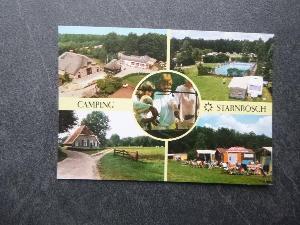 Dalfsen, camping Starnbosch  Het Boskamp, Verzenden, 1980 tot heden, Gelopen, Noord-Brabant