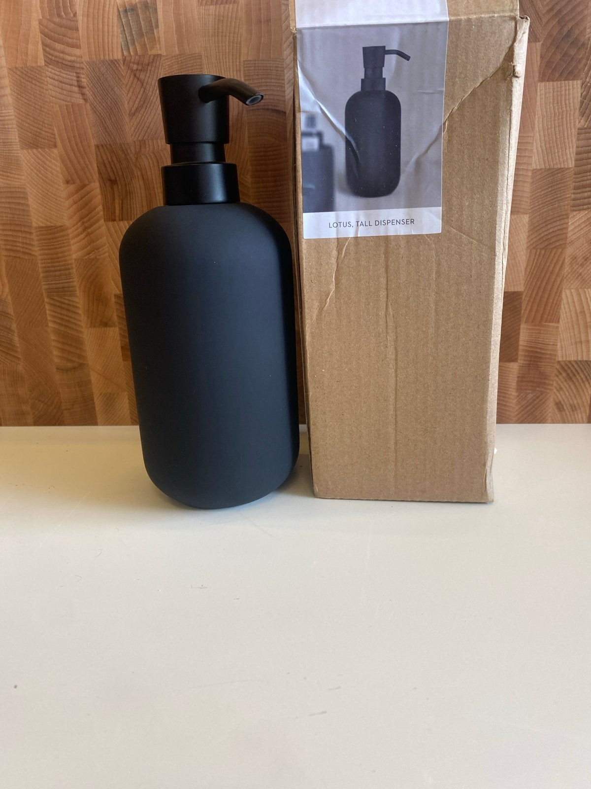 Nieuwe Lotus Tall Dispenser - Zwart, Zwart, Overige materialen, Onbekend, Nieuw