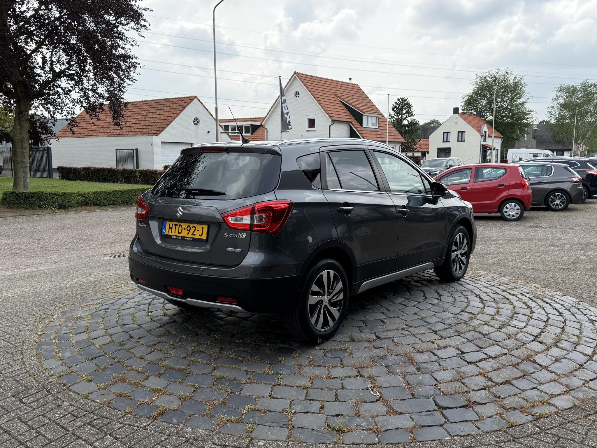 Suzuki S-Cross 1.4 Boosterjet Select Smart Hybrid | Adap.Cru, Auto's, Voorwielaandrijving, Stof, Gebruikt, 4 cilinders