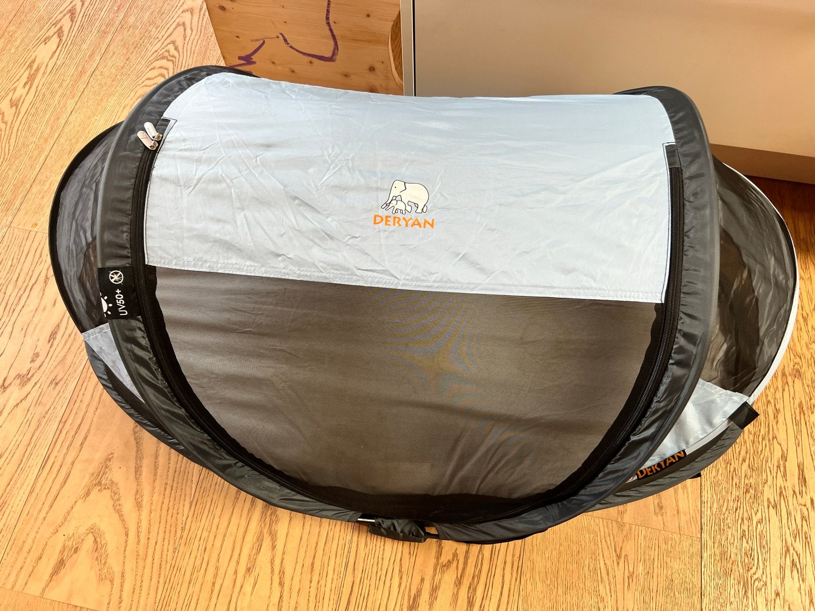 Deryan Baby Luxe Peuter Luxe Reisbedje Tentje UV50, Ophalen of Verzenden, Gebruikt