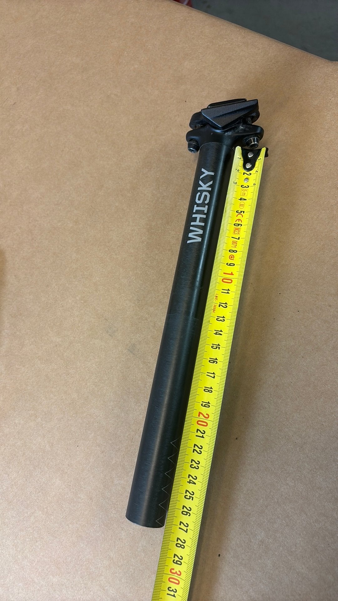 Whisky carbon zadelpen 27.2 inline, Ophalen of Verzenden, Zo goed als nieuw