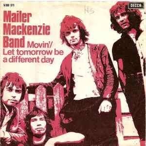 single vinyl   MAILER MACKENZIE BAND – Movin' (1970 - NL), Gebruikt, Verzenden, 7 inch, Single