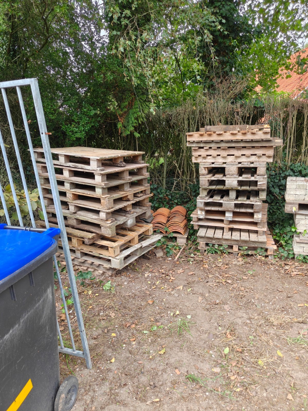 pallets gratis afhalen., Tuin en Terras, Minder dan 3 m³, Ophalen
