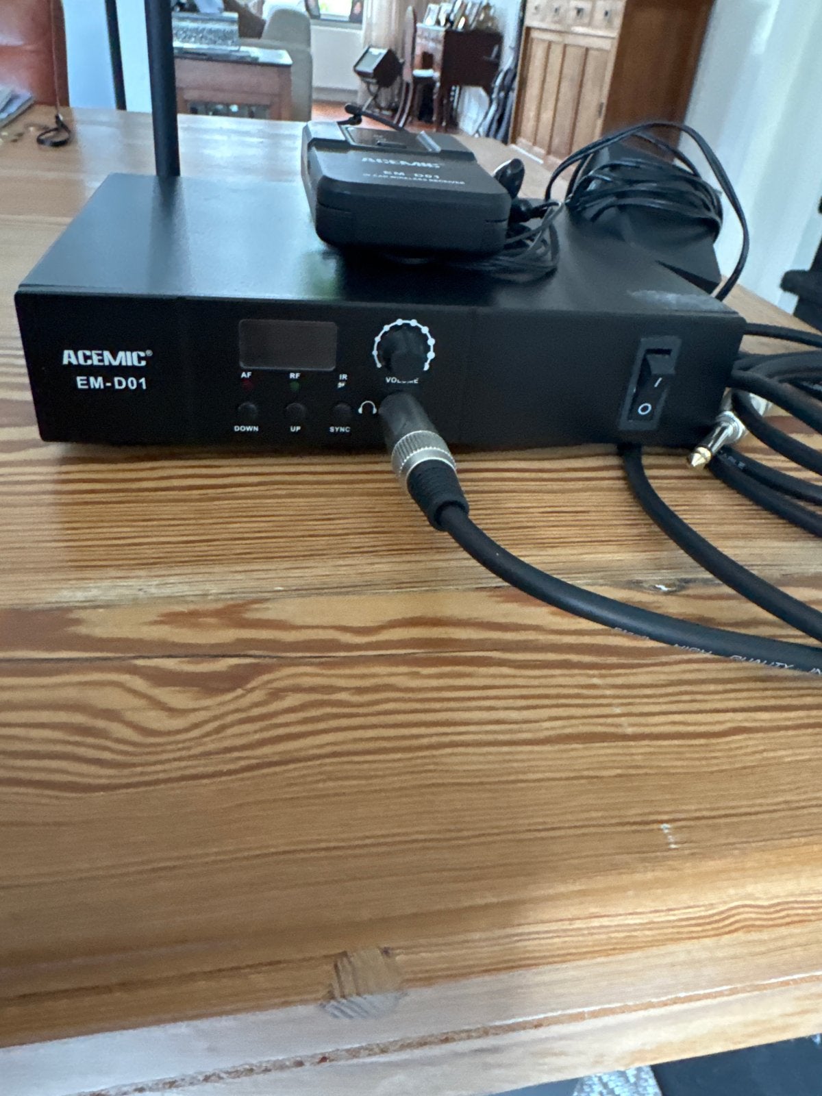 Acemic EM-D01 Professioneel Draadloos In-Ear Monitor Systeem, Ophalen of Verzenden, Zo goed als nieuw, Overige typen, Draadloos