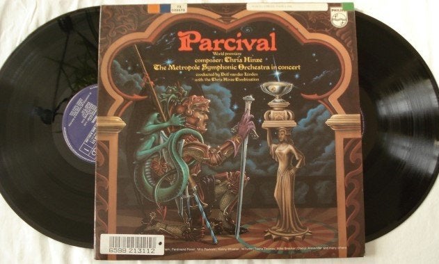 Parcival - Chris Hinze - Metropole Symphonic Orchestra, Gebruikt, Ophalen of Verzenden, 12 inch, Gatefold hoes