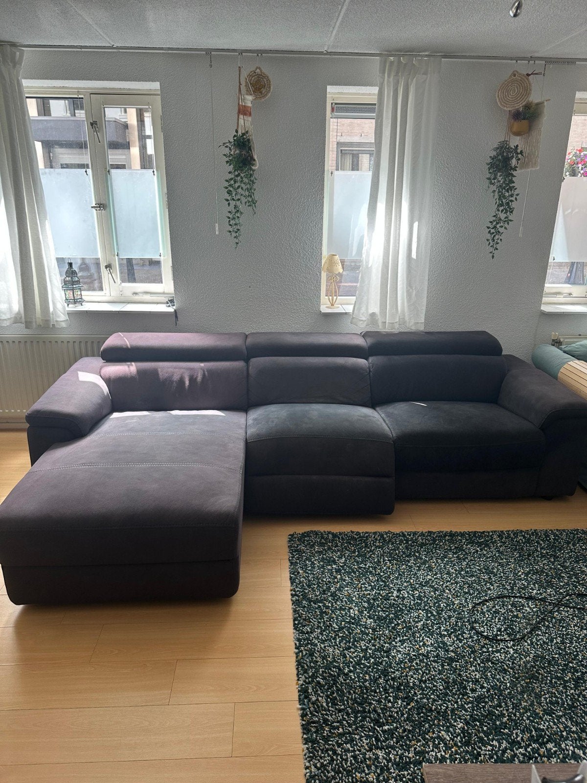 Large grey corner sofa for free pickup, Ophalen, 250 tot 300 cm, Gebruikt, Modern, Functioneel