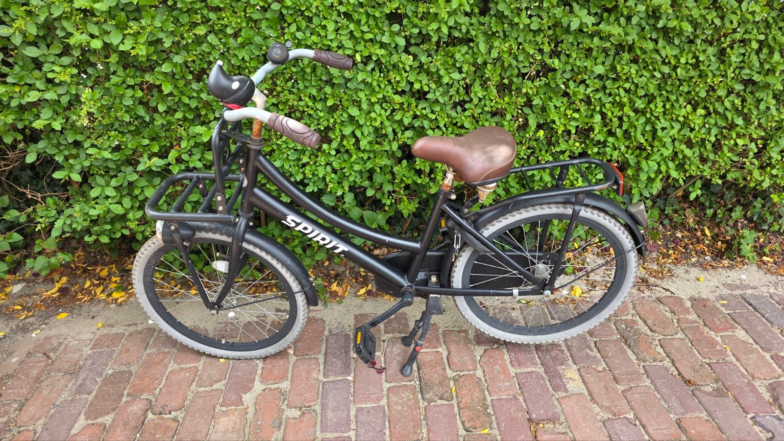 Spirit fiets 22 inch met voordrager en terugtraprem, Ophalen, Gebruikt, Spirit, Terugtraprem