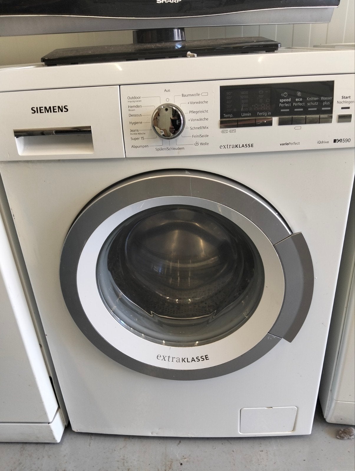 Siemens IQ590 Wasmachine - 8kg, Gebruikt, Info.nl@siemens-home.com, Carl-Wery-Straße 34, 81739 München, Duitsland, Ophalen of Verzenden