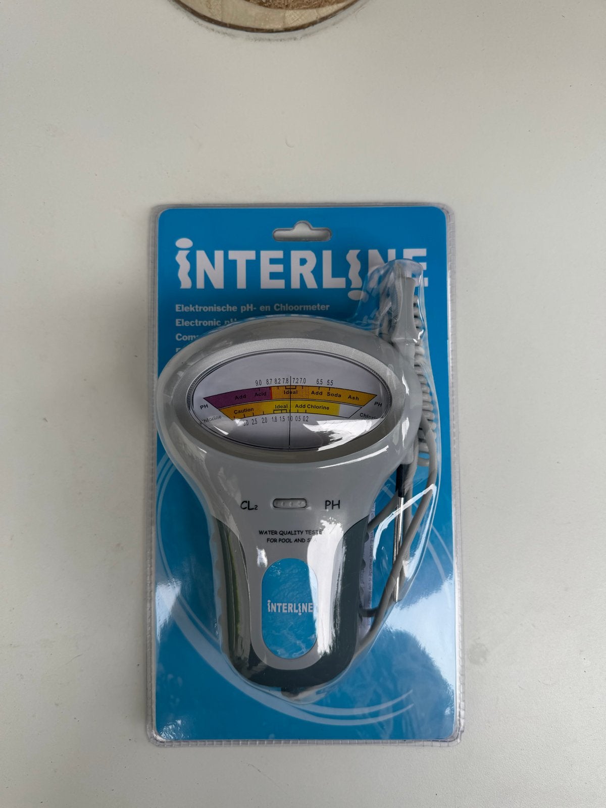 Interline Elektronische pH- en Chloormeter - Nieuw, Ophalen of Verzenden, Nieuw, Overige typen