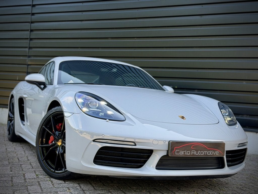 Porsche 718 Cayman 2.0 PDK|SPORTUITLAAT|KREIDE|18 W|PASM|BOS, Auto's, Porsche, Gebruikt, 4 cilinders, Bedrijf, 2 stoelen