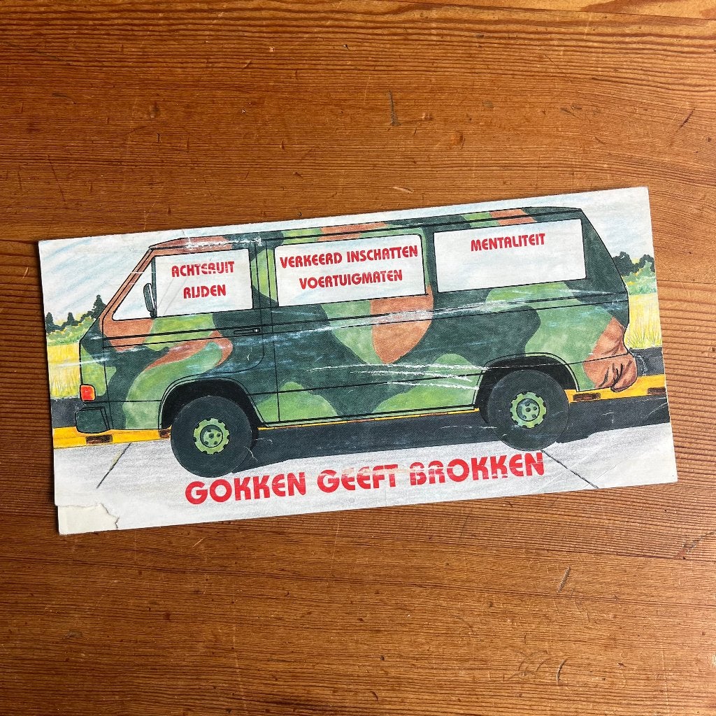 A4 folder voor de militaire chauffeur, Ophalen of Verzenden, Gelezen, Overige merken